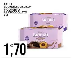 Vantaggio Cash&Carry Buondì al cacao / ricoperto al cioccolato offerta