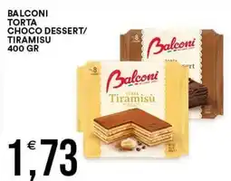 Vantaggio Cash&Carry Balconi torta tiramisù offerta