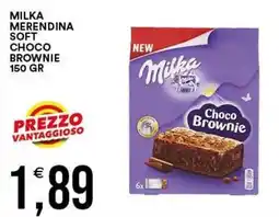 Vantaggio Cash&Carry Milka Merendina Soft Choco Brownie offerta