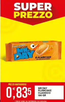 Vantaggio Cash&Carry Mr Day Plumcake Classico offerta