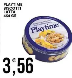 Vantaggio Cash&Carry Playtime biscotti latta offerta