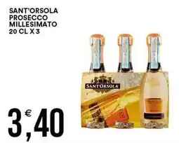 Vantaggio Cash&Carry Sant'Orsola Prosecco Millesimato offerta