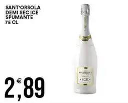 Vantaggio Cash&Carry Sant'Orsola Demi Sec Ice Spumante offerta