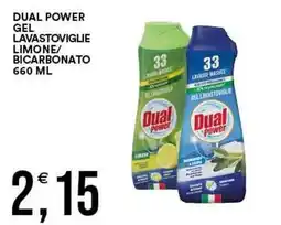 Vantaggio Cash&Carry Dual Power gel lavastoviglie limone/bicarbonato offerta