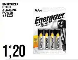 Vantaggio Cash&Carry Energizer stilo alkaline power offerta