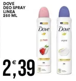Vantaggio Cash&Carry Dove deo spray offerta
