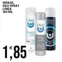 Vantaggio Cash&Carry Infasil deo spray offerta