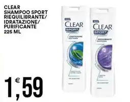 Vantaggio Cash&Carry Clear shampoo sport offerta