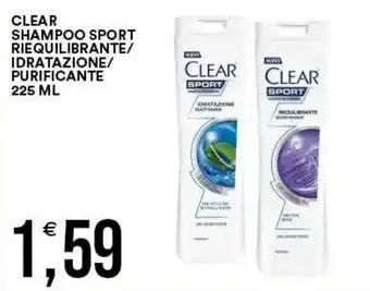 Vantaggio Cash&Carry Clear shampoo sport offerta