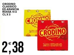 Vantaggio Cash&Carry Crodino classico ed arancia rossa offerta