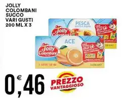 Vantaggio Cash&Carry Jolly Colombani succo vari gusti offerta