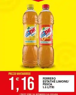 Vantaggio Cash&Carry Ferrero Estathè Limone/Pesca offerta