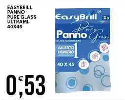 Vantaggio Cash&Carry EasyBrill Panno Pure Glass offerta