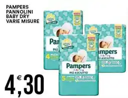 Vantaggio Cash&Carry Pampers pannolini baby dry offerta
