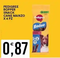 Vantaggio Cash&Carry Pedigree Ropper Snack Cane Manzo offerta