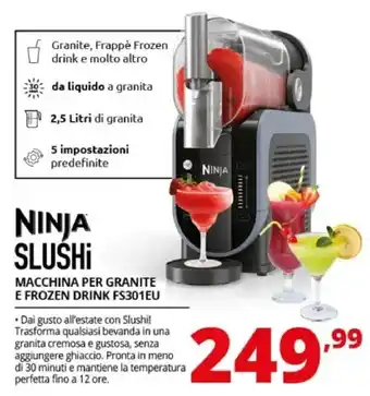 Ninja Slushi macchina per granite e frozen drink
