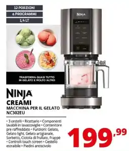 Comet Ninja macchina per il gelato offerta