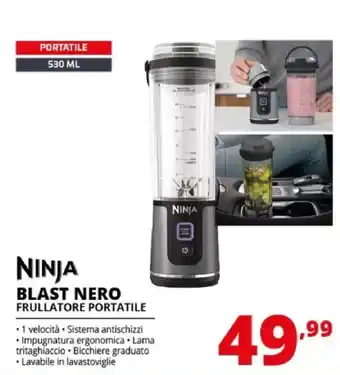 Ninja Blast Nero frullatore portatile