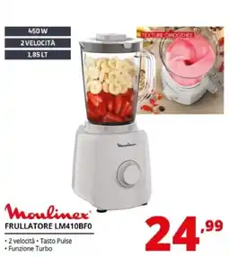 Comet Moulinex frullatore lm410bf0 offerta