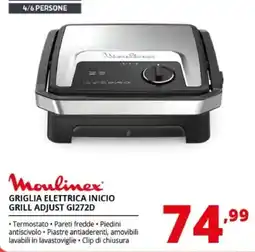 Comet Griglia elettrica Inicio Grill Adjust GI272D offerta