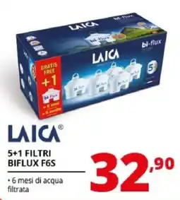 Comet Laica filtri biflux f6s offerta