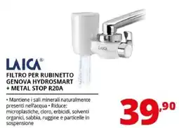 Comet Filtro per rubinetto Genova HydroSmart + Metal Stop R20A offerta