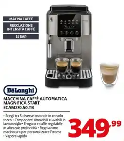 Comet DeLonghi macchina caffè automatica magnifica start offerta