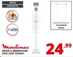 Comet Moulinex mixer a immersione easy chef dd45a1 offerta
