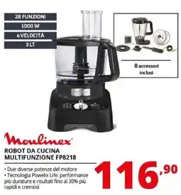 Comet Moulinex Robot da cucina multifunzione FP8218 offerta