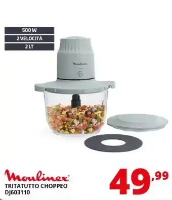 Comet Moulinex Tritatutto Choppeo offerta