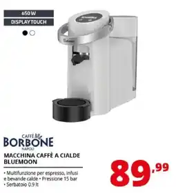 Comet Macchina Caffè a Cialde Bluemoon offerta