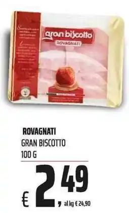 Coop Rovagnati gran biscotto offerta