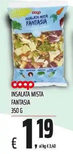 Coop Coop insalata mista fantasia offerta