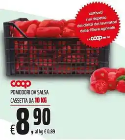 Coop Pomodori da salsa offerta