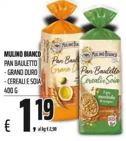 Coop Mulino Bianco Pan Bauletto Grano Duro offerta