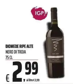 Coop DiomeDE Ripe Alte Nero di Troia offerta