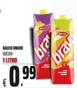 Coop Rauch Bravo succhi offerta