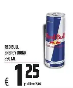 Coop Red Bull energy drink offerta