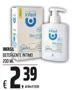 Coop Infasil detergente intimo offerta