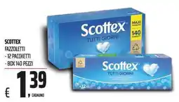 Coop Scottex fazzoletti offerta