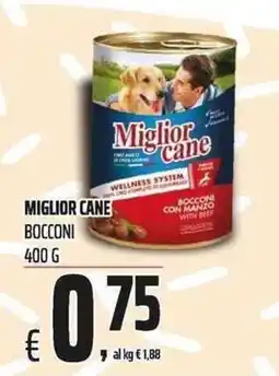 Coop Miglior cane bocconi con manzo offerta