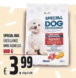Coop Special Dog Excellence Mini Agnello offerta