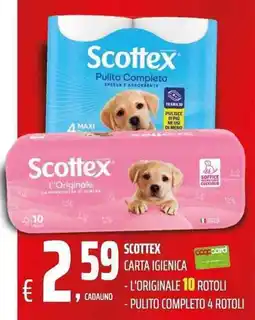 Coop Scottex carta igienica offerta