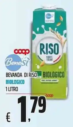 Coop Beverage di riso biologico offerta