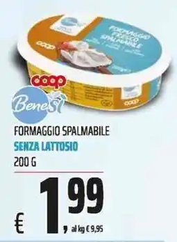 Coop Formaggio spalmabile senza lattosio offerta