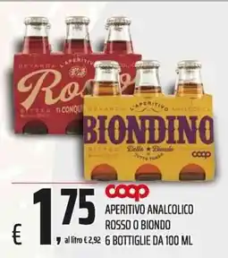 Coop Aperitivo analcolico Biondino offerta