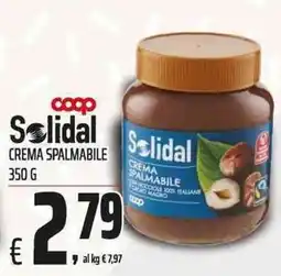 Coop Solidal crema spalmabile offerta