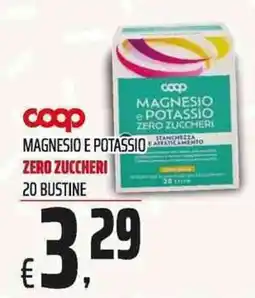 Coop Coop magnesio e potassio zero zuccheri offerta