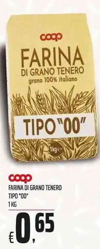 Coop Coop farina di grano tenero tipo "00" offerta