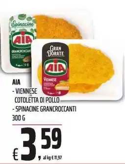 Coop AIA Viennese Cotoletta di pollo offerta
